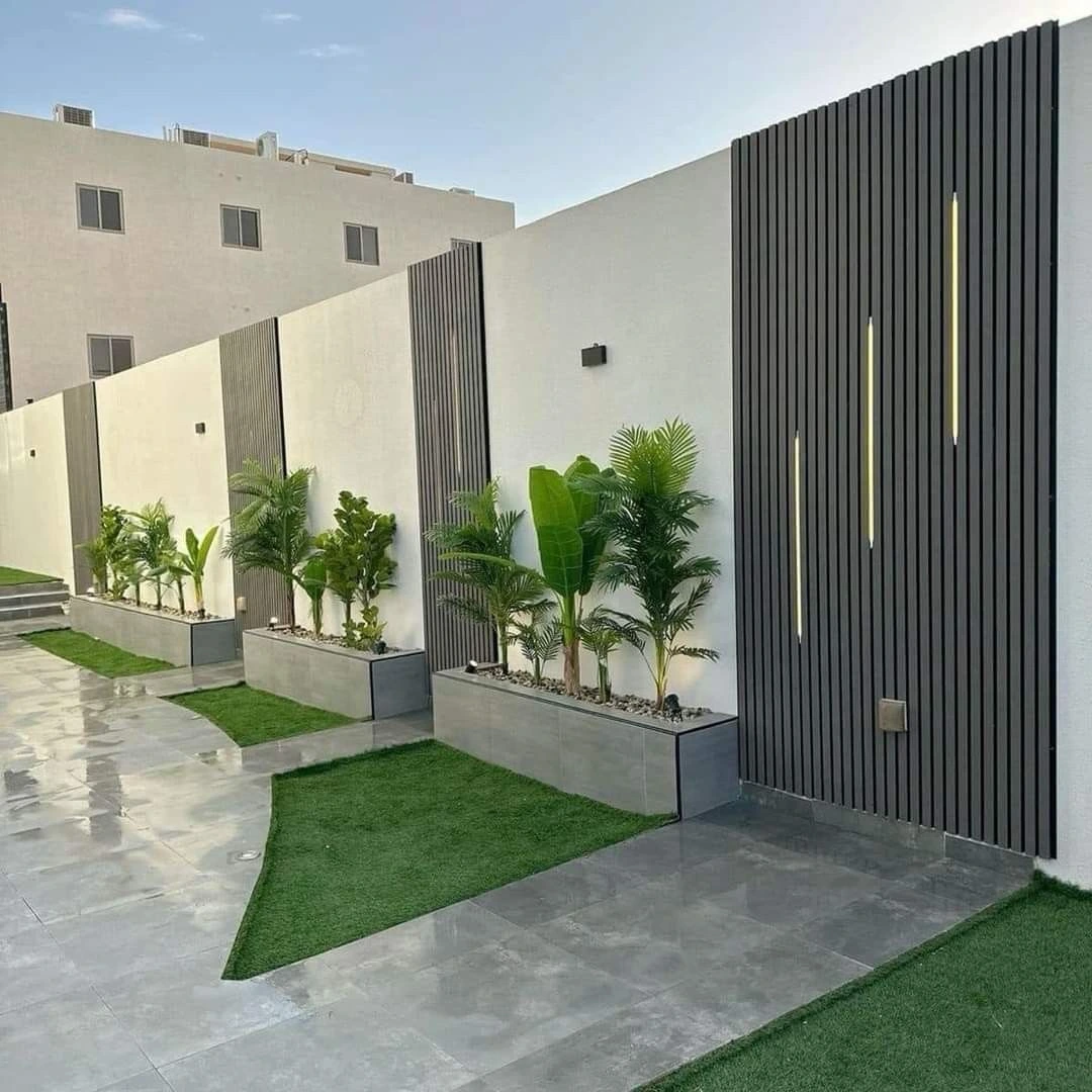 ديكور خارجي لفيلا بتصميم فاخر