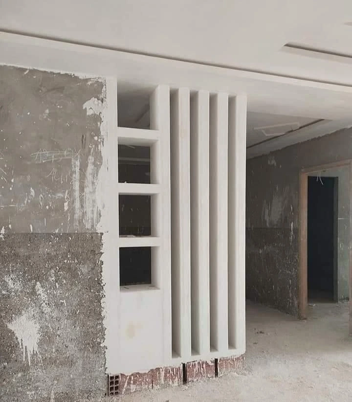 قاطع جبسي بلمسات هندسية مميزة