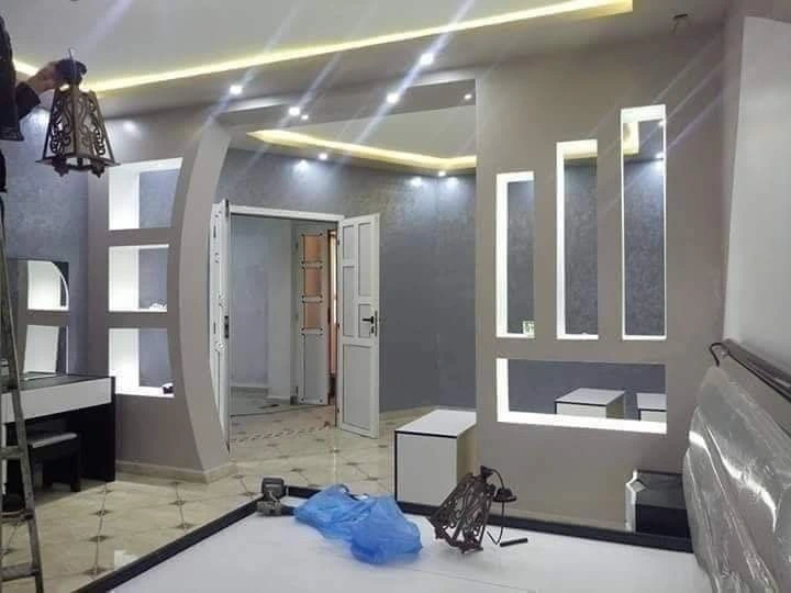 تركيب سقف جبس مع سبوت لايت